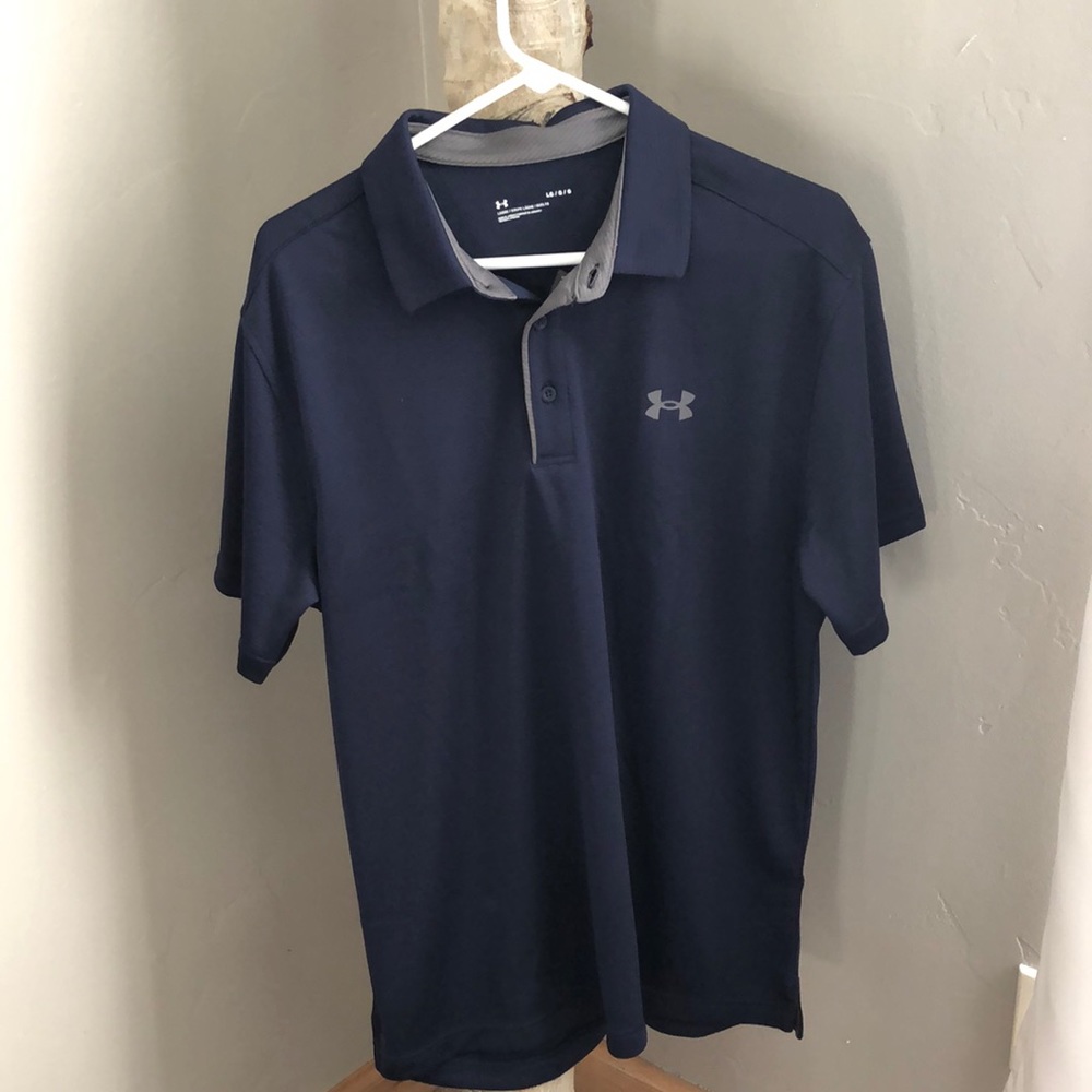Men’s Under Armour polo.